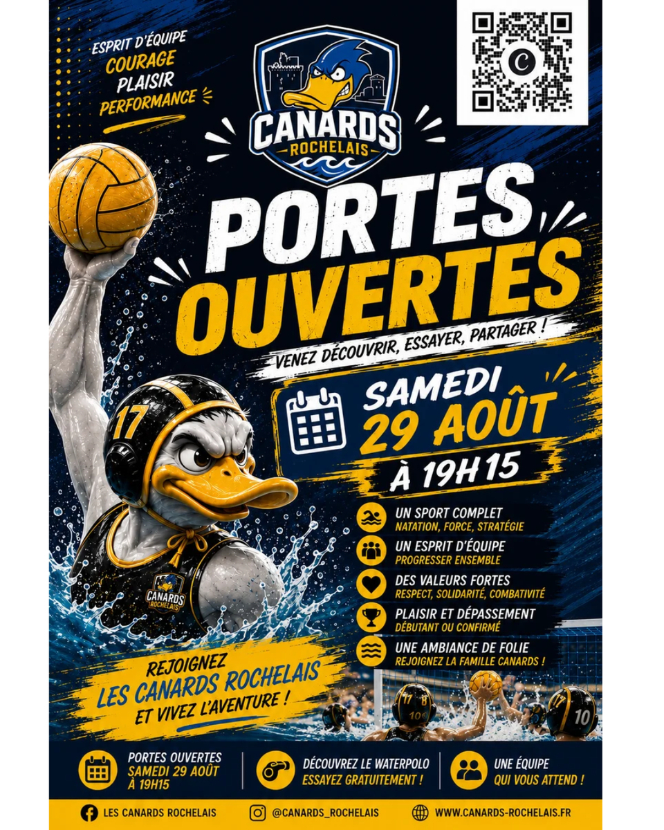 Portes ouvertes le samedi 29 aout à 19H15.