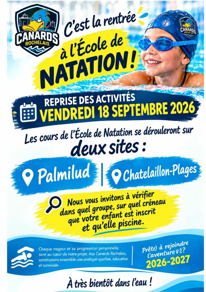 Rentrée 2026/2027