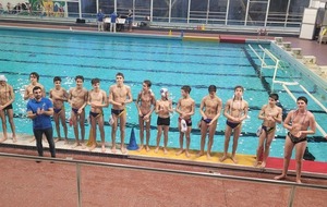 Défaite U15 France water polo