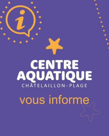 Fermeture centre aquatique Chatelaillon-Plages