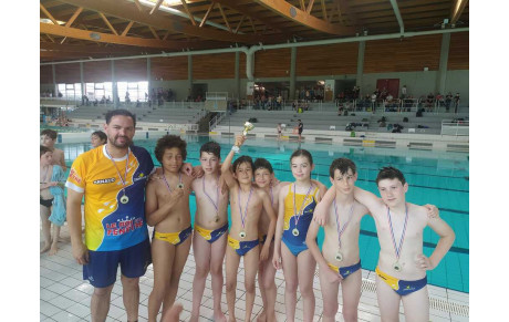Champion Water-polo de Ligue Nouvelle Aquitaine en U11