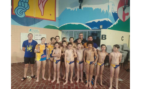 Champion U13 Water-polo Ligue Nouvelle Aquitaine